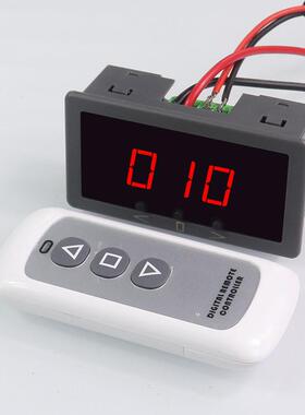 无线遥控A数显调速器6V12V245V遥控开PW关M直流MTD电机调速器控制