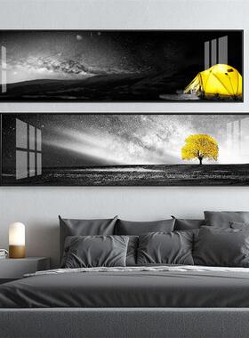 现代北欧酒店装饰卧床HTCT-03头室挂画客厅沙发画背景墙抽象艺画