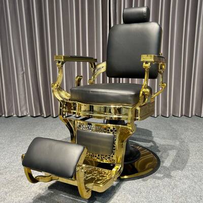 高档龙油椅可升降可放倒理发店椅子复古油头椅染发廊沙烫美589发