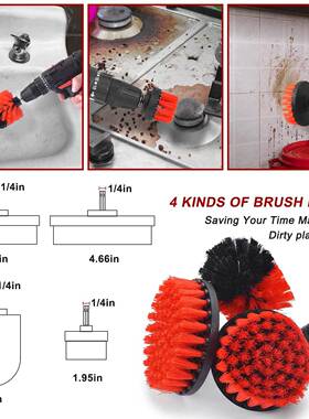 车18件汽刷车清26392工具套件,汽车细节套装,细节洁钻刷套装汽清