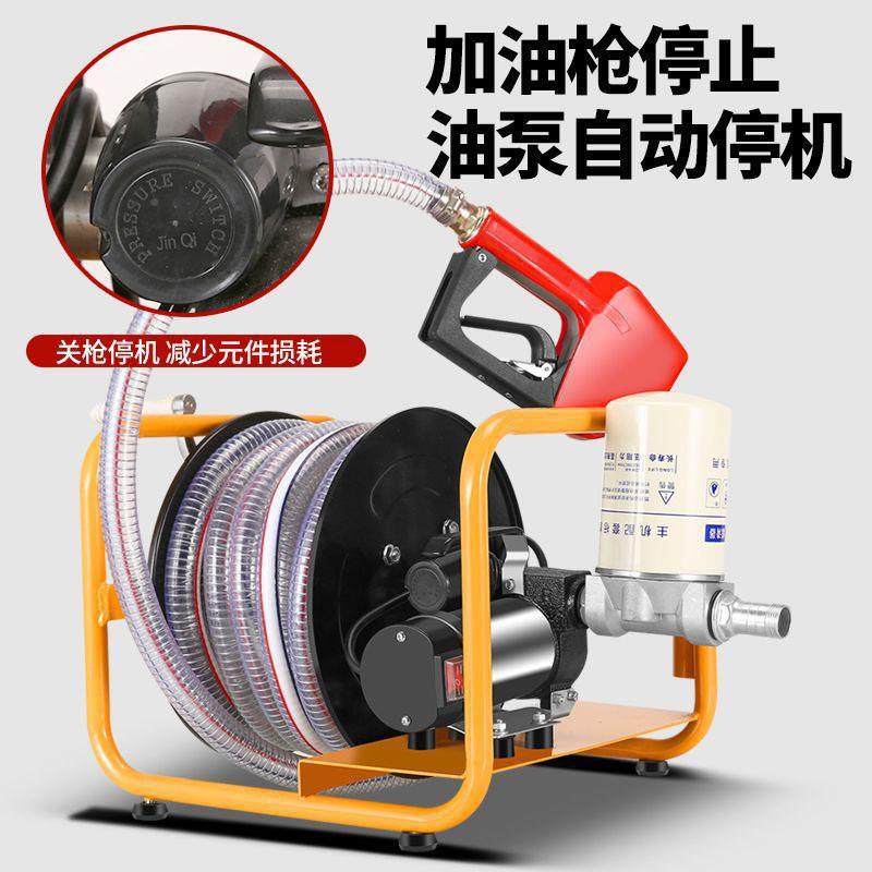 电动AMI抽油泵柴油12v2v20v伏加油机车载小型加4泵油泵2自吸抽油