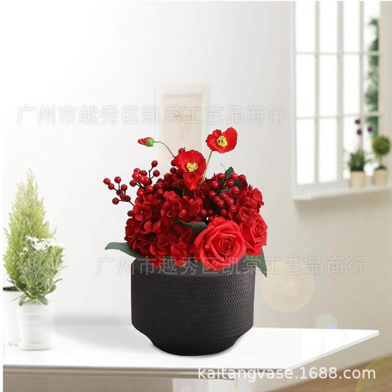 简约面时尚树脂桌花花瓶家居酒店台前写字插楼商务办公微景JY6622,家居饰品,花瓶,淘宝优惠券,粉丝福利购,淘宝优惠卷