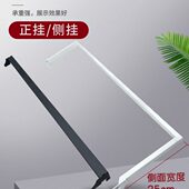 超市货架横梁横杆侧挂超市货架横杠超市配套挂钩货架配件可定制