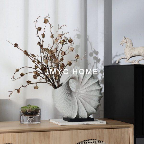 简约现几何创意树脂花器摆件样板间公室玄关餐厅家居花饰品,家居饰品,花瓶,淘宝优惠券,粉丝福利购,淘宝优惠卷