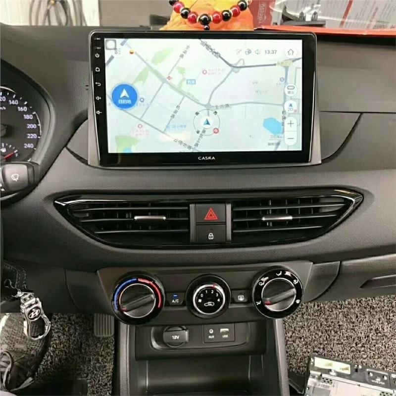 适用17-20款北京现代悦动导航安卓智能大屏导航U车机中控显示屏一