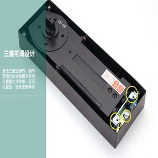 322钢化玻璃门地弹簧 无框门有框门铝合金门地簧地轴旋转门配件