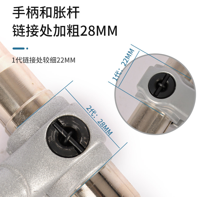 铜管胀管器手动扩管器扩口6-2z2mDm9空调安装维修制冷专用工具涨