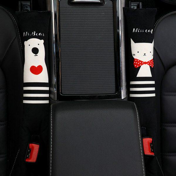 汽车座椅缝隙塞条座椅夹缝防掉装饰条座位防漏防掉车内竹炭用品