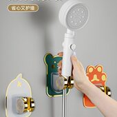 花洒支架免打孔沐浴喷头固定器浴室洗澡间淋浴头放置架壁挂式 挂架