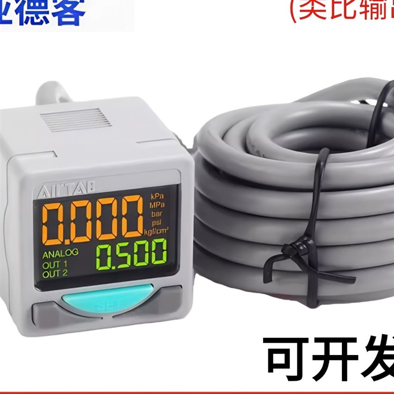 亚德客模拟输出f数显压力开关DPHN3/DPHP3/B/01/10/020/030/050