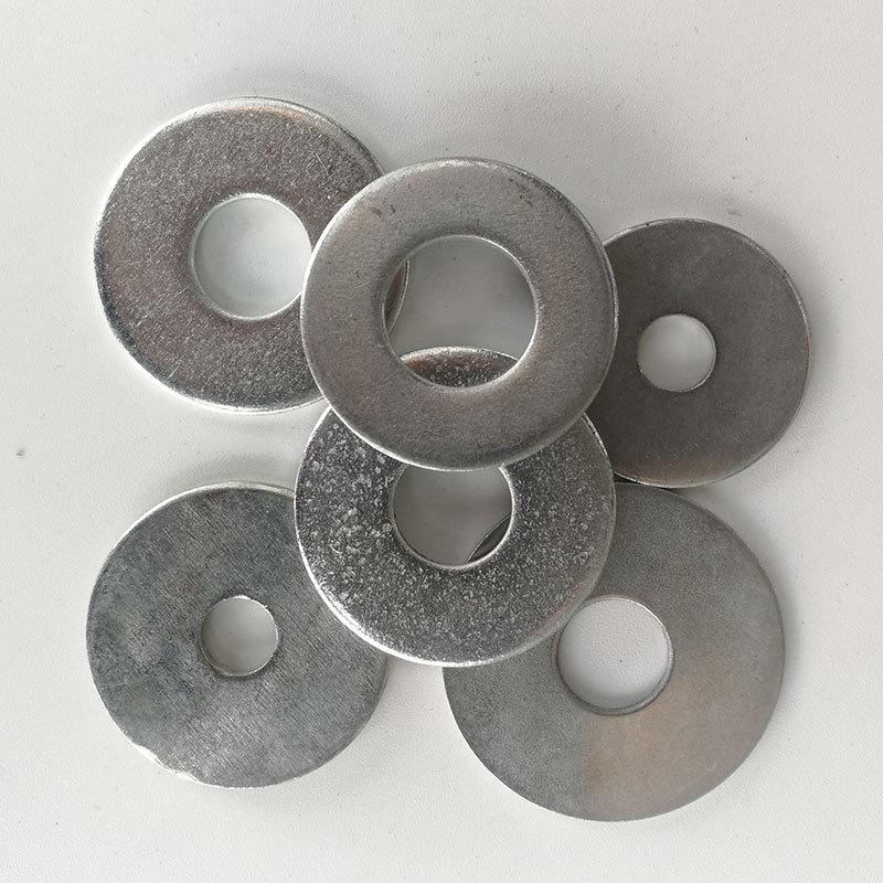 加厚大/mm/10/M5/平垫片x垫片 垫圈M6螺丝加大镀锌M8铁M平垫圆形