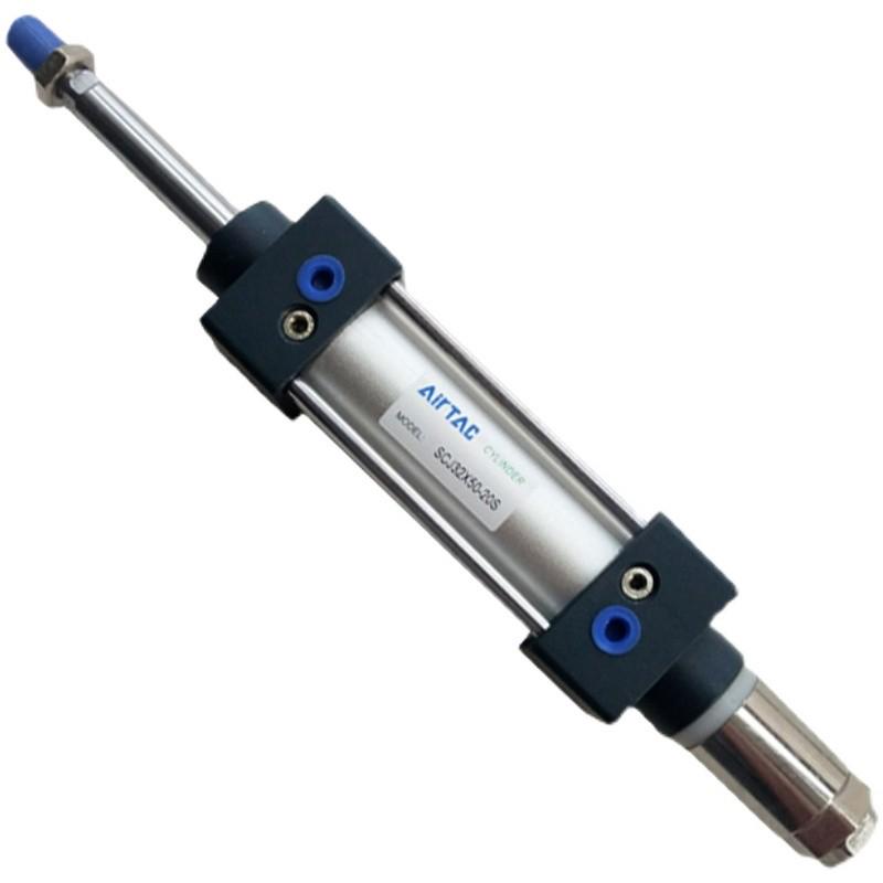 亚德客气动大推力可调行程气缸大全SCJ32/40/50/63/80/1Z00S耐高