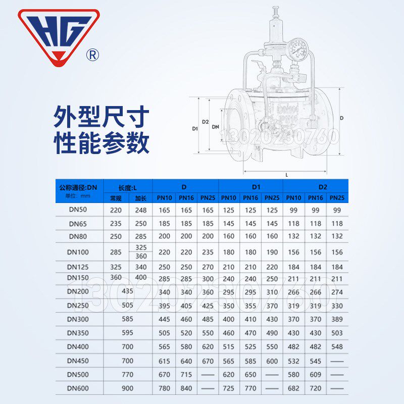 上海沪工500X-16Q/P持压泄压阀不锈钢安全稳压水利控制阀自动泄压