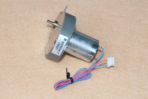 全新7字型减速电机DC6-24V 扁轴齿轮减速马达 大扭力带齿轮减速箱