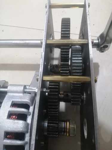 12V24V2000W手推发电机推拉往复式娱乐园游乐设施脚踏带灯带水泵