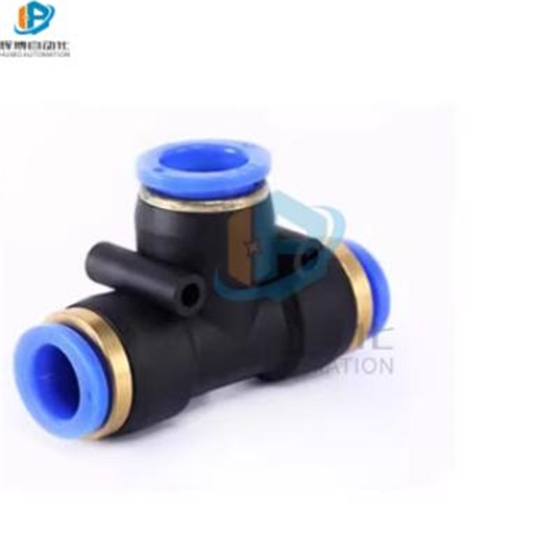 T型Y型三通接头十字四通快速接头J-XXM01/21/41-D4-DQ6-D8-D10-D1