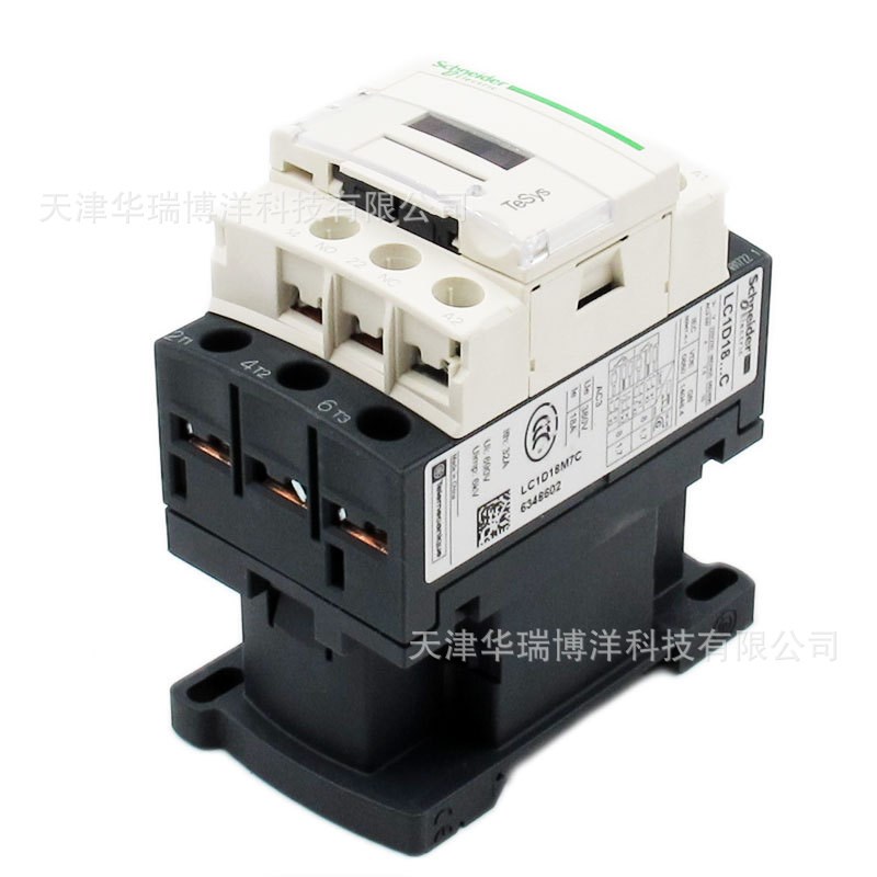 三极交流接d触器LC1D18M7C电流18A电压220V接触器LC1D18M7C