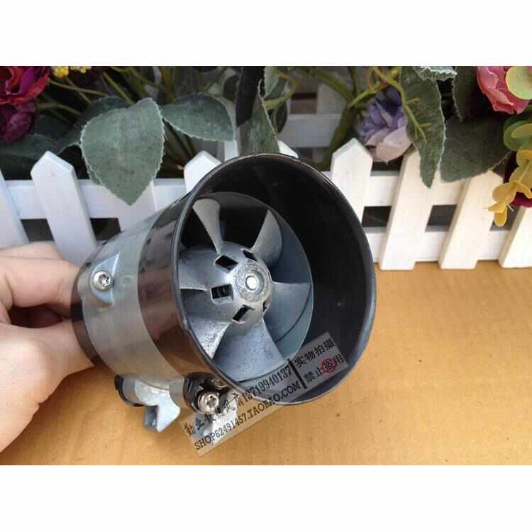 。汽车改装 强劲大功率电动涡轮增压器 12V 16.5AR 10CM超级暴力