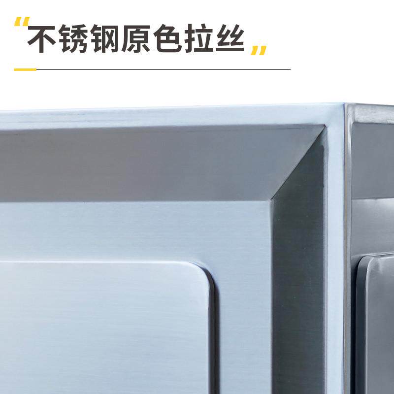 铁艺不锈钢本色电镀拉丝花箱方形B大树箱地产景观花槽定制成品花