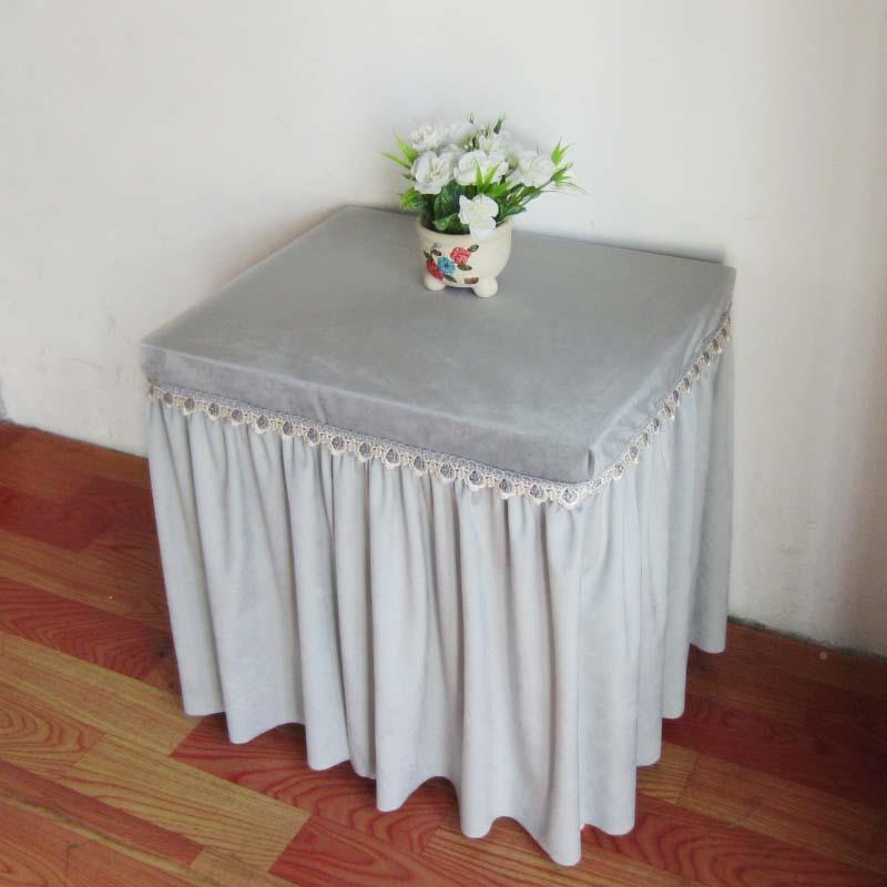 IEF767T679K简灰险色保柜罩套防尘套罩约保险箱装饰遮挡布现代防