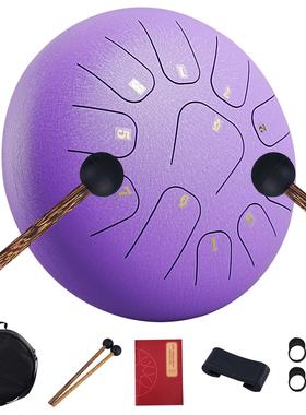 空灵鼓6/8/10/12/14寸钢舌鼓8/11/13/15音手T碟鼓打击乐器忘忧鼓