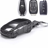 现代 模型 V3菱悦V5菱致汽车钥匙保护套简约车模改装 适用东南DX7