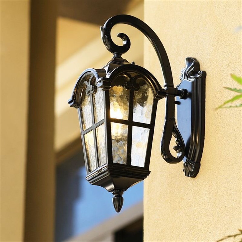 【限时低价】户外壁灯太阳能x庭院灯防水阳台别墅室外欧式仿古大