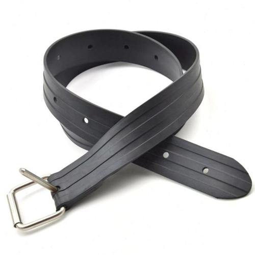 潜水腰带自由配重弹力腰带8mm大针扣中弹胶带 铅块腰带5mm厚度