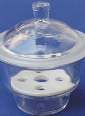 玻璃干燥器150mm210mm240mm300mm350mm400mm 白色透明干燥器