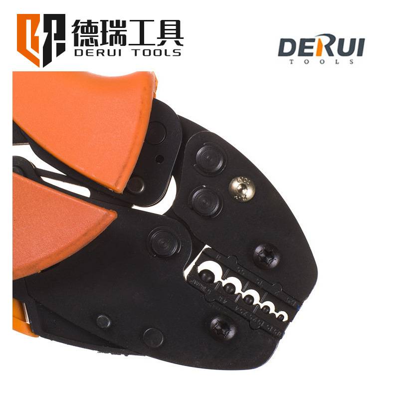 德瑞工具FSA系列省力压线钳 裸端子接线压接工具0.5-10mm2