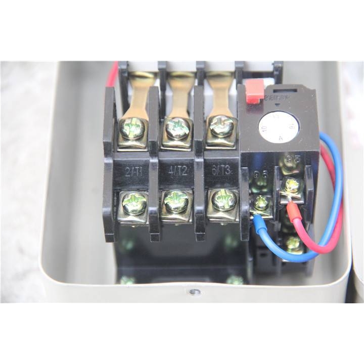 空压机电磁启动器7.5KW 电机保护磁力开关 起动开关380v