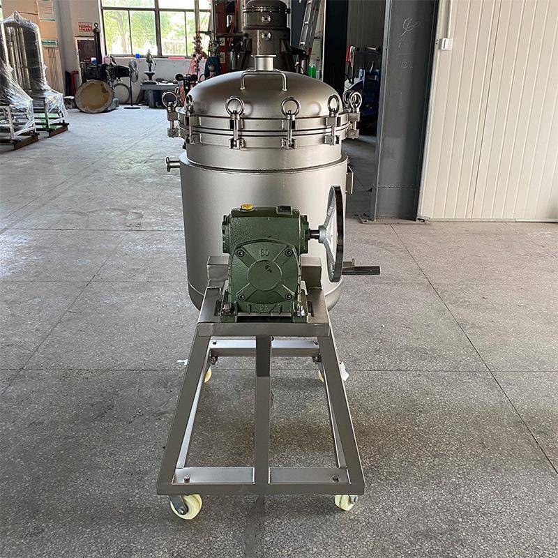 不锈钢钛机过滤器活性炭可转砂棒滤翻CRT棒过棒滤耐强酸碱保温设