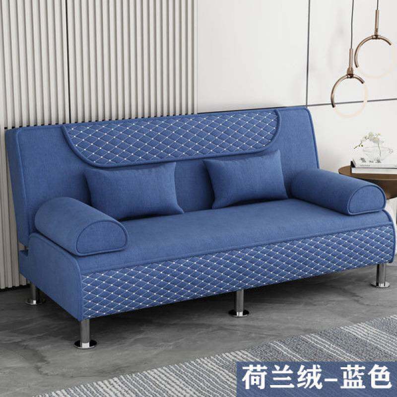 多功能可折叠沙发床两用布艺懒人床小户型客厅拆洗亚马逊跨境