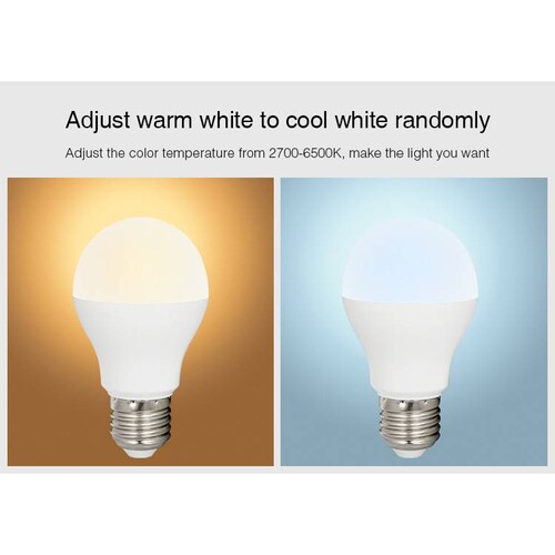 MILIGHT FUT014 6W E27 RGBCCT LED 球泡灯