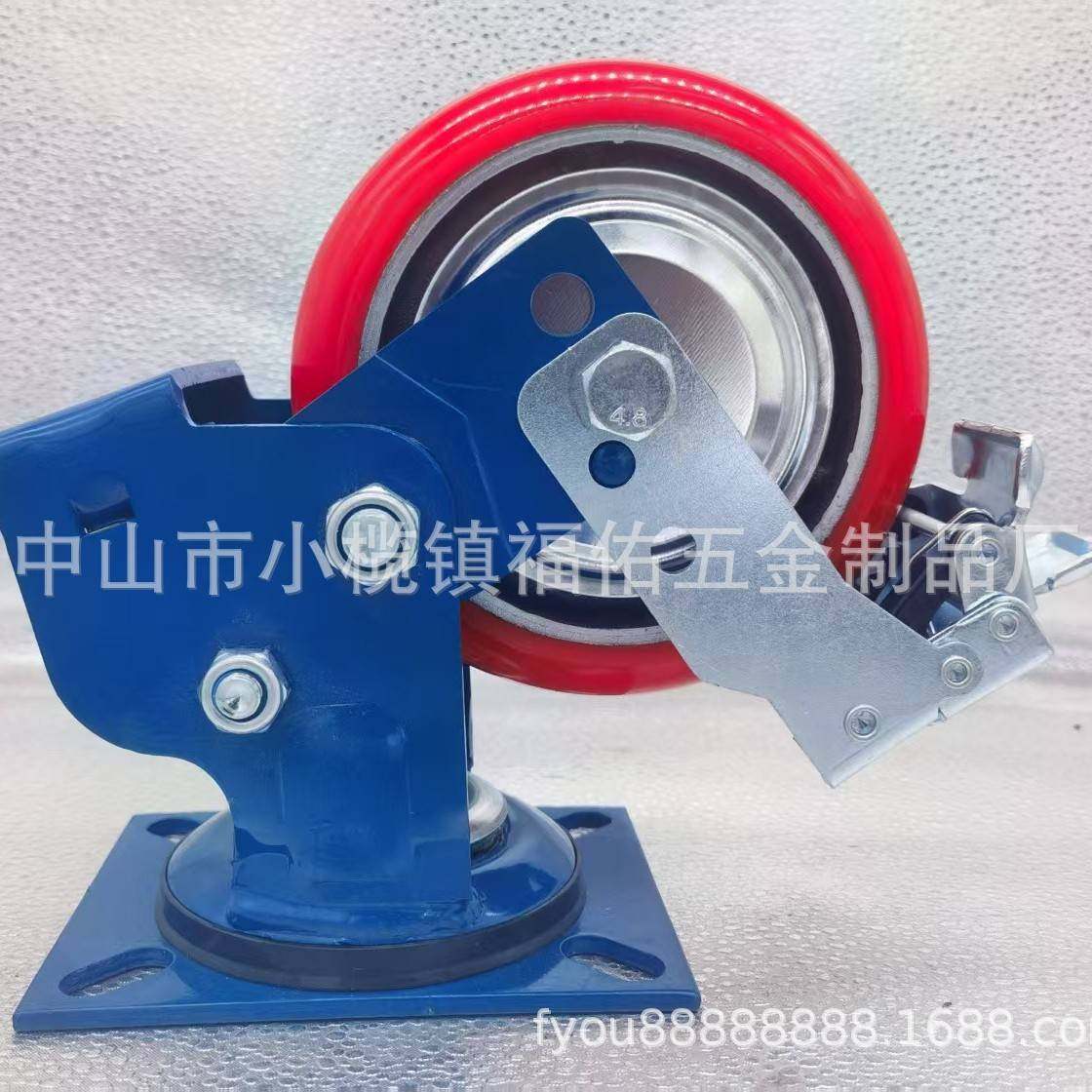 重型双弹簧减震脚轮4寸5寸6寸8寸万向轮软胶加厚PU超静音减震脚轮,鲜花速递/花卉仿真/绿植园艺,割草机/草坪机,淘宝优惠券,粉丝福利购,淘宝优惠卷