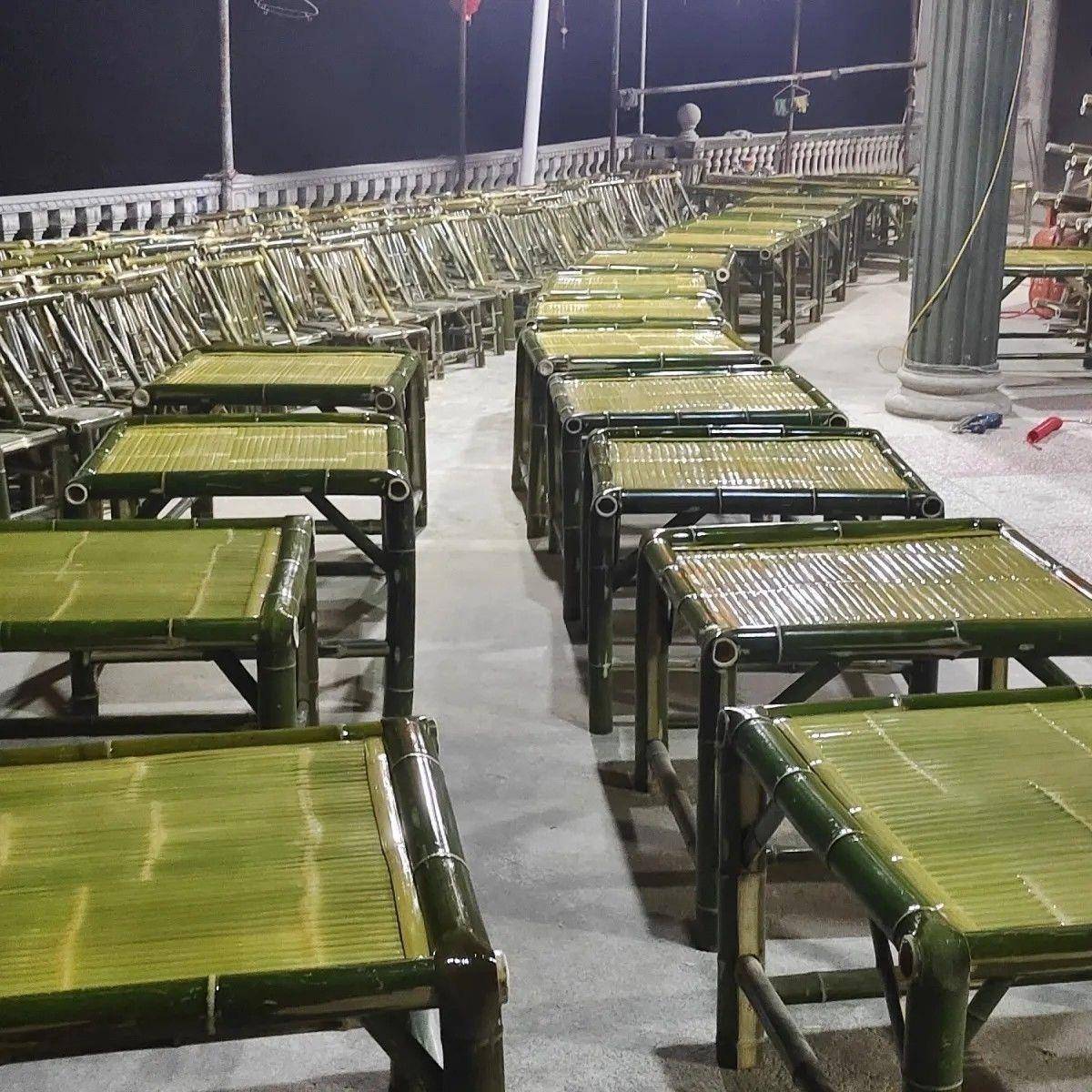 竹编竹子家具全套茶几竹制品茶桌椅子家用室外复古桌椅桌椅户外竹