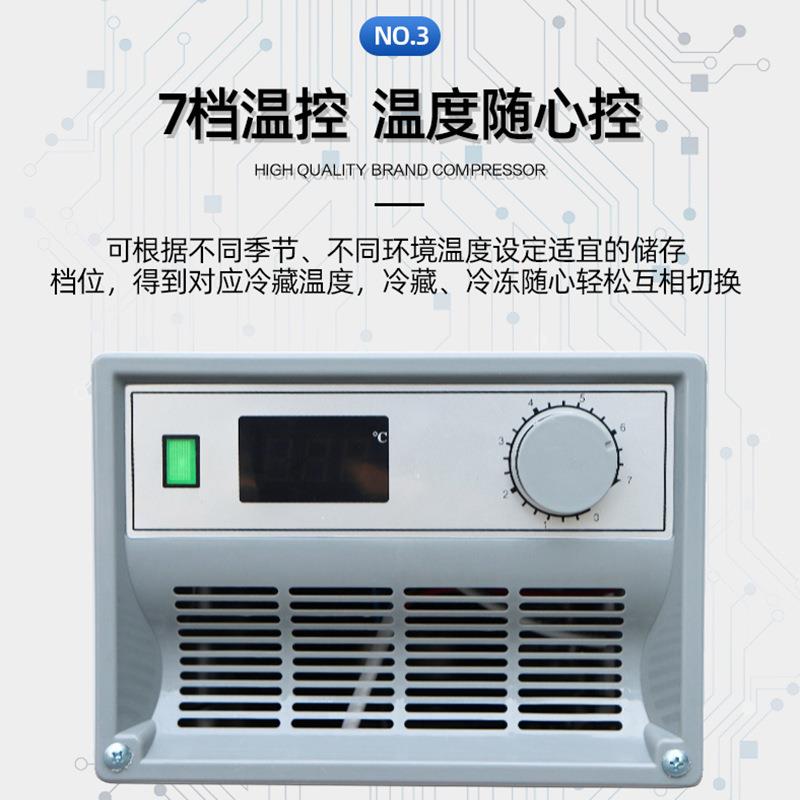 卧式冰柜超市商用大容量冷冻柜玻璃推拉门冰淇淋展示柜冰箱