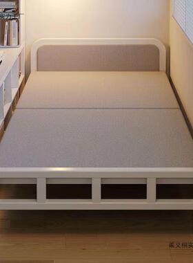 折叠床板单人床出用租房DJN硬床成家人宿舍简易床便携铁床陪护床