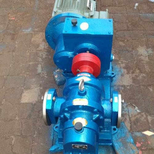 罗茨泵高粘度皮带轮减速机LC18/38/50机油沥青油泵铸铁电动抽油泵