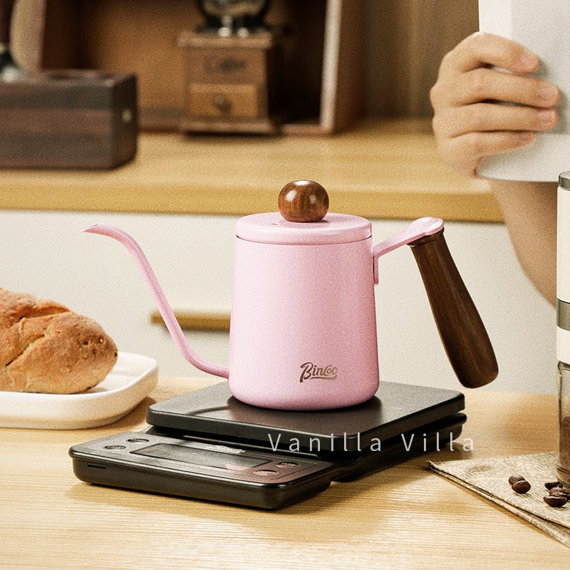 分享手冲咖啡壶咖啡过滤杯不锈钢细口壶家L用咖啡器具挂耳长嘴水