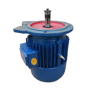 河南真牛YEZ112-4 3.0KW 4.5KW锥形转子三相异步电机建筑用搅拌站