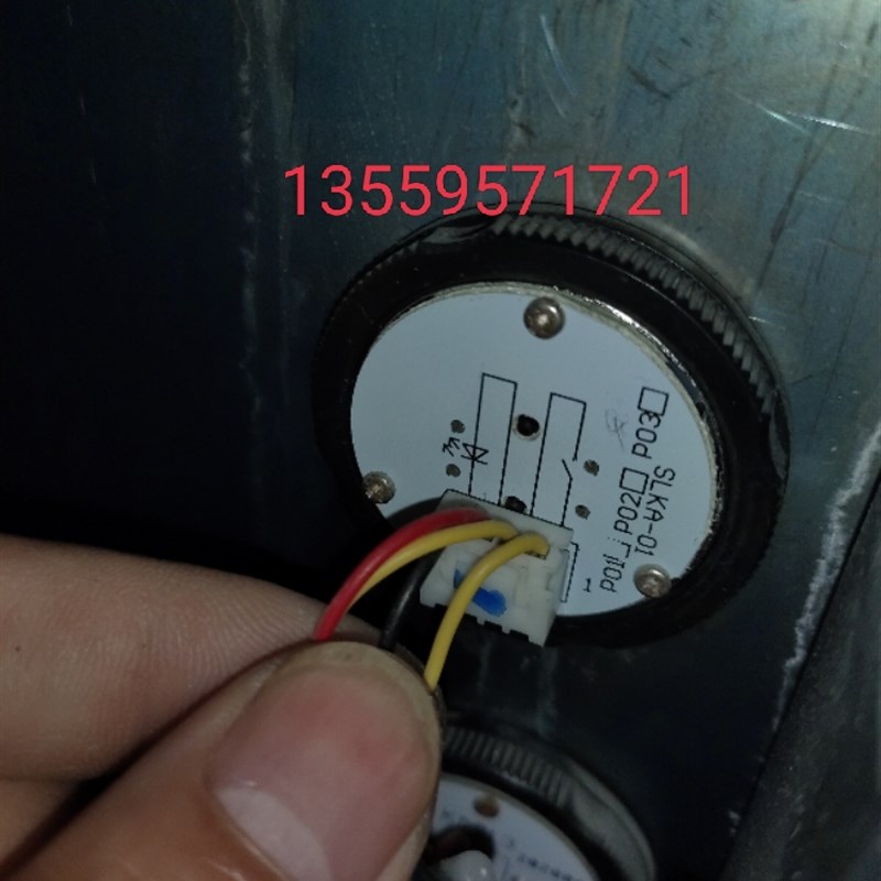 西继迅达 申龙电梯按钮SLKA-01电梯按键KA313-02圆形盲文按键开关