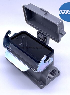 H16B-SF-1L/W-CV-M25 重载连接器 WAIN唯恩 插头 16针表面装 带盖