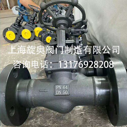 法兰锻钢截止阀J41H/Y-16C 25C 150LB 国标美标高温高压阀门DN15