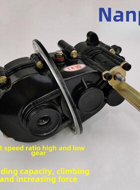 电动三轮和四轮集成分挡爬坡和添加辅助变速差速包电机换档器Nupu