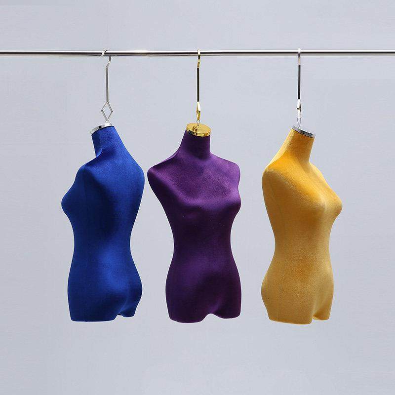 悬挂婚纱女模特半身女装吊模服装店橱窗吊挂钩假人婚纱模特展示架