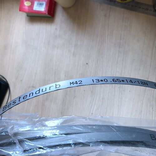 DLY-18F1 18F2小锯床带锯进口锯条 锯各种钢管铁管13*0.65*1745mm
