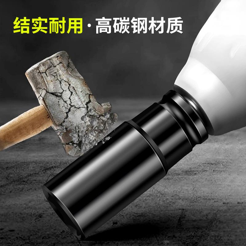 加长118电动扳手套筒全套工电扳手组合子套装大小风炮套中筒头电