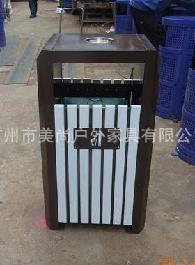果塑木箱垃圾桶户外皮箱MS-7218垃圾可按要求制作