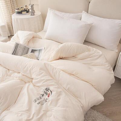 日式原棉被子日式原棉单双冬人秋被芯冬季凉加厚大纤维被夏被礼品